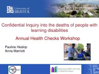 Confidential Inquiry into the deaths of people with learning disabilities