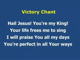 Victory Chant