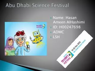 Abu Dhabi S cience Festival