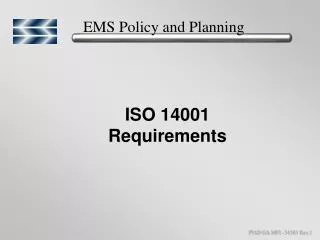 ISO 14001 Requirements