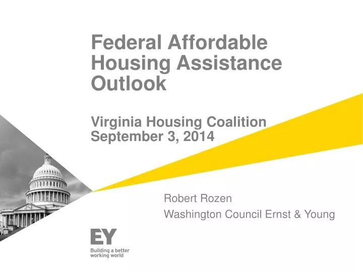 federal affordable housing assistance outlook virginia housing coalition september 3 2014