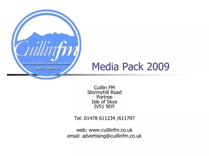 media pack 2009