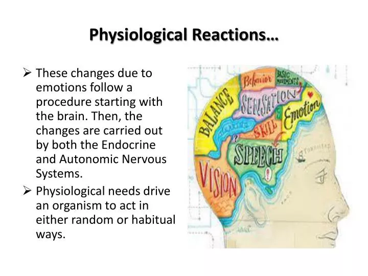physiological reactions