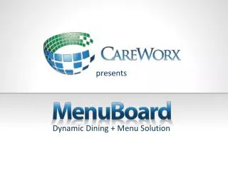 Dynamic Dining + Menu Solution