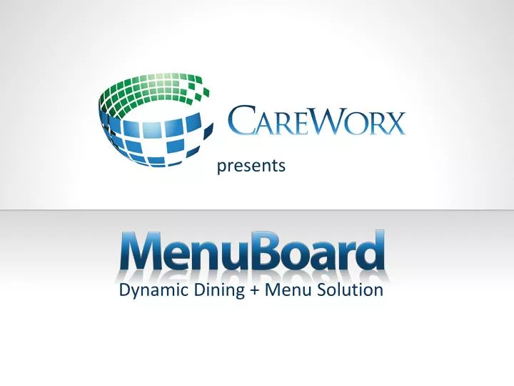dynamic dining menu solution
