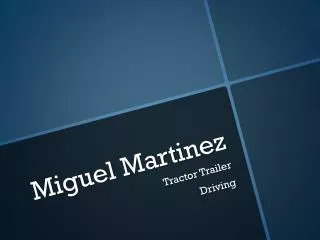 Miguel Martinez