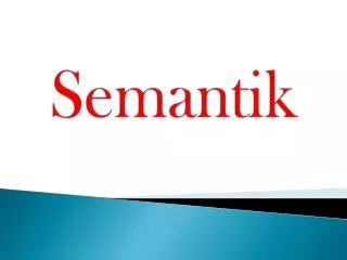 semantik