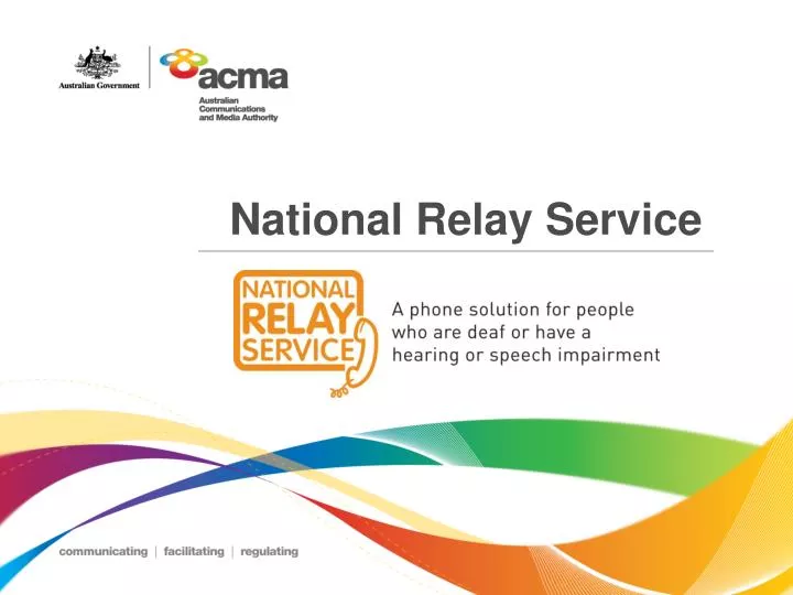 national relay service