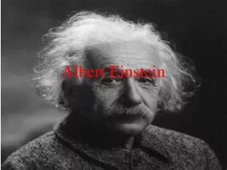 albert einstein