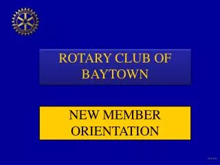 ROTARY CLUB OF BAYTOWN