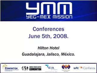Conferences June 5th, 2008.