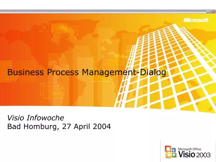 visio infowoche bad homburg 27 april 2004