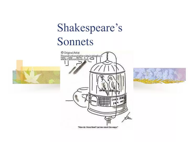 shakespeare s sonnets