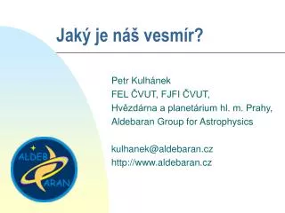jak je n vesm r