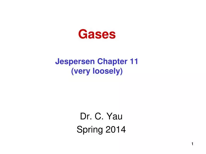 gases jespersen chapter 11 very loosely