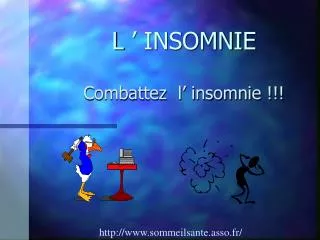l insomnie