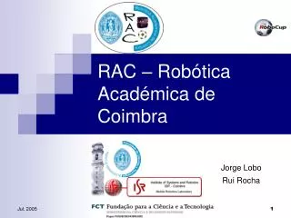 RAC – Robótica Académica de Coimbra