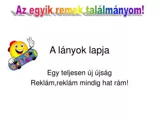 a l nyok lapja