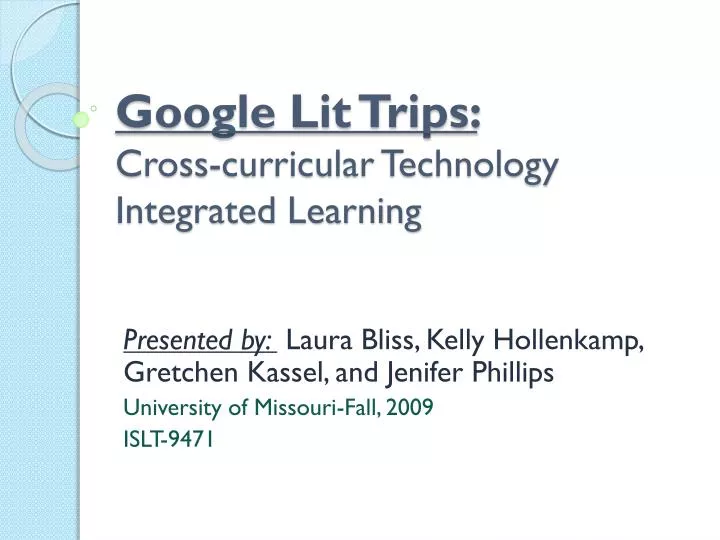 google lit trips cross curricular technology integrated learning