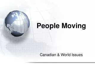 People Moving