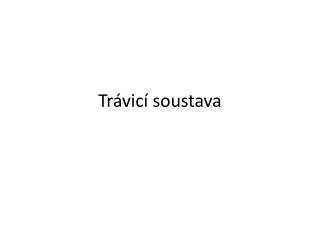 tr vic soustava