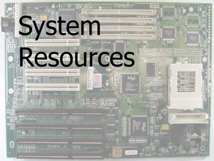 system resources