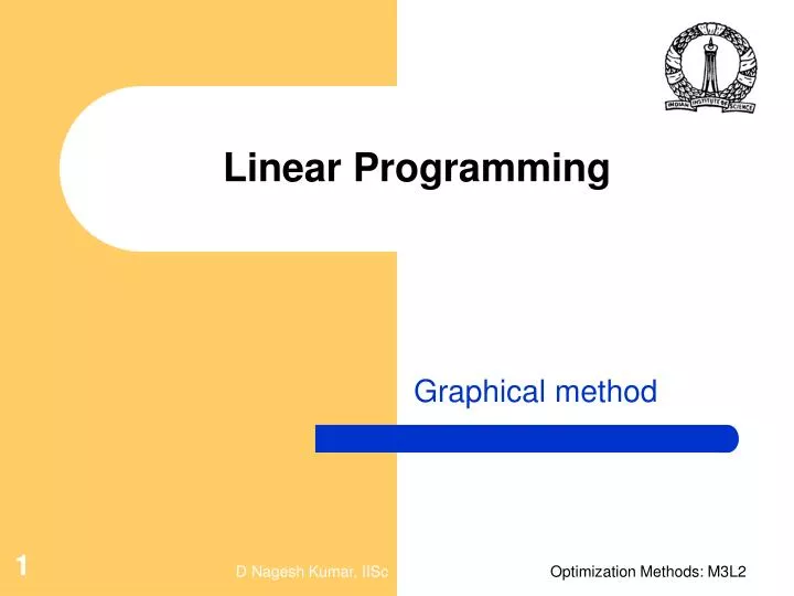 linear programming