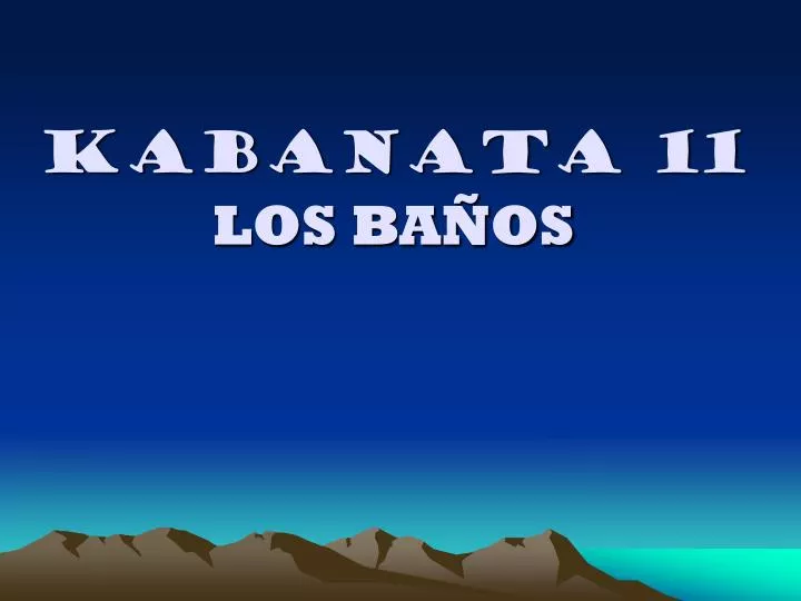 kabanata 11 los ba os