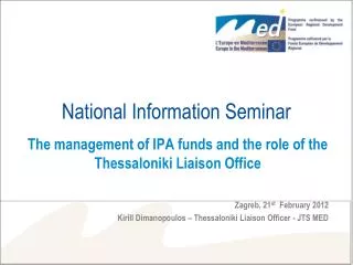 National Information Seminar