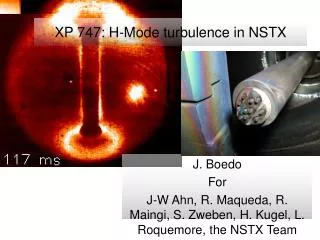 XP 747: H-Mode turbulence in NSTX