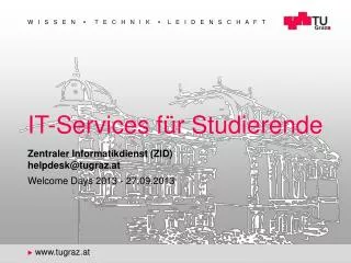 IT-Services für Studierende