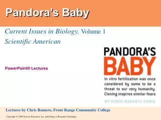 Pandora’s Baby