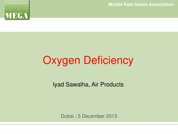 oxygen deficiency iyad sawalha air products