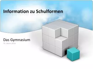 information zu schulformen