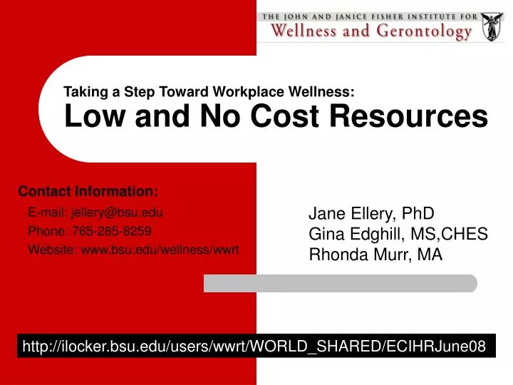 taking a step toward workplace wellness low and no cost resources