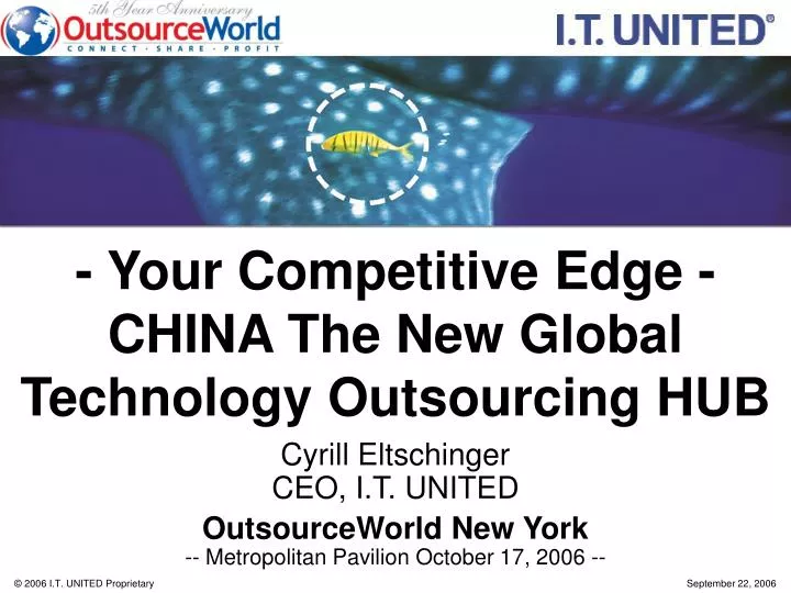 your competitive edge china the new global technology outsourcing hub