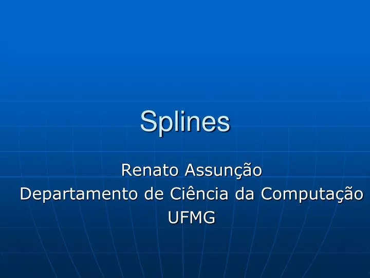 splines