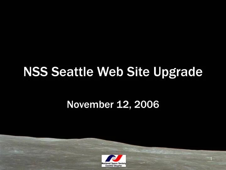 nss seattle web site upgrade