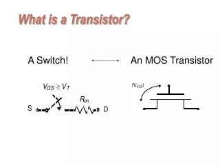 What is a Transistor?