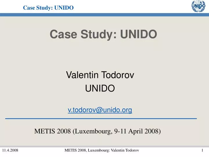 case study unido