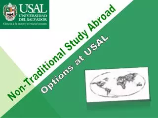 Non-Traditional Study Abroad