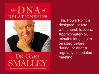 Book Summary: The DNA of Relationships