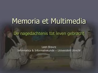 Memoria et Multimedia