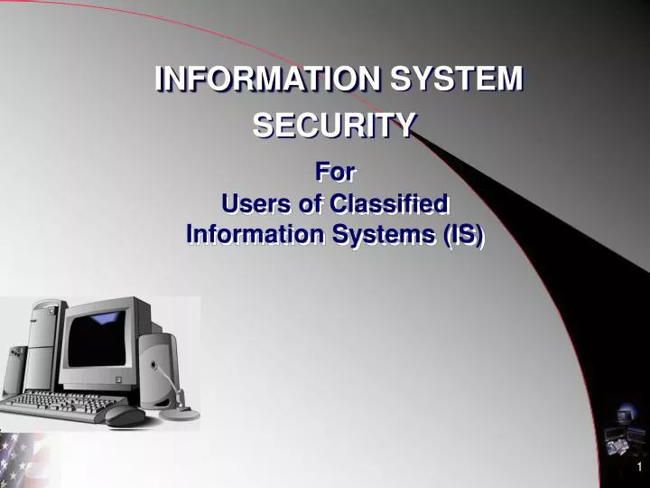 for users of classified information systems is