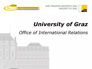 University of Graz Office of International Relations