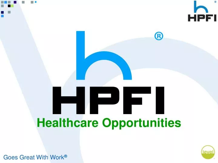 healthcare opportunities