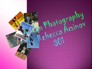 Action Photography By: Rebecca Aminov 801