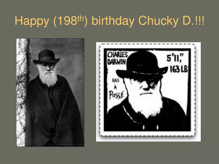happy 198 th birthday chucky d