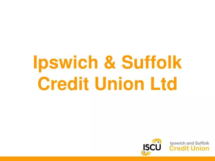 ipswich suffolk credit union ltd