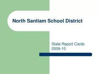 North Santiam School District